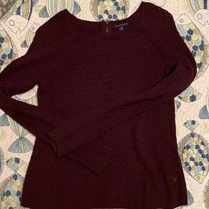 Medium Burgundy Womens AE sweater